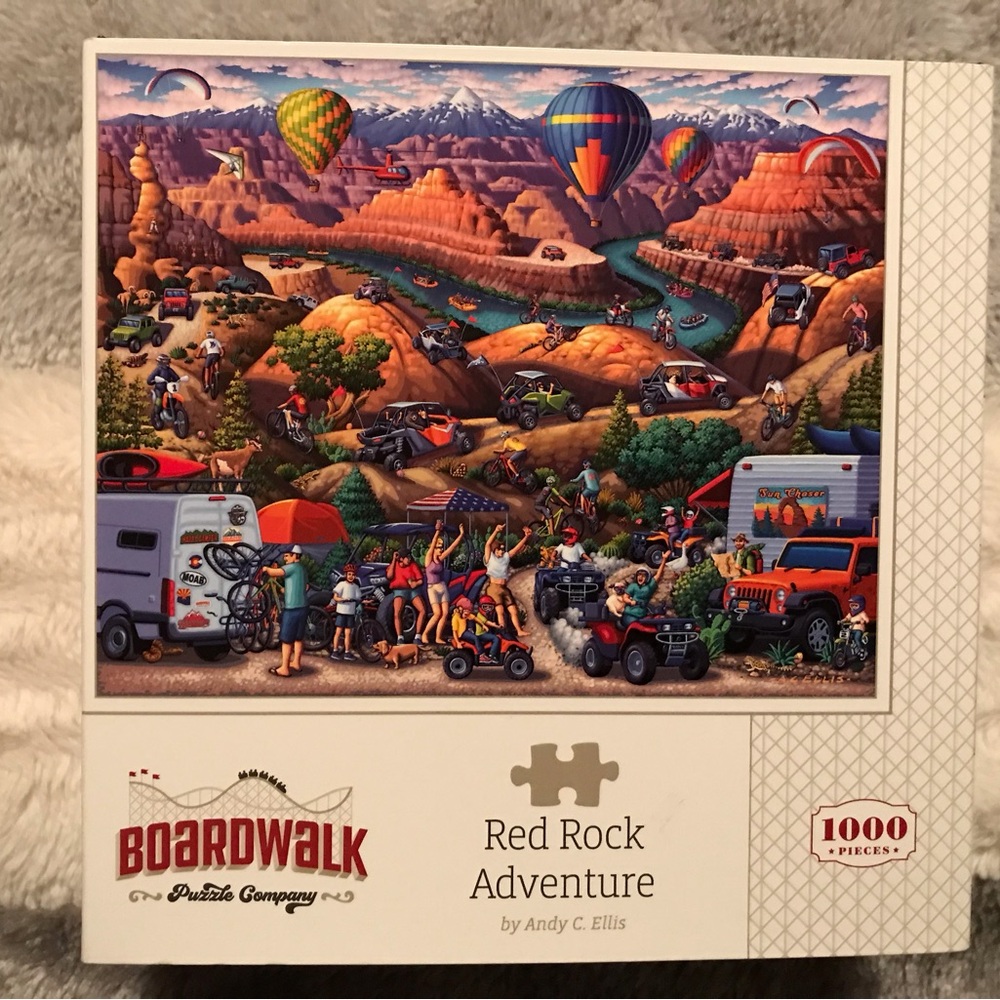 Red Rock Adventure Puzzle - 1000 Pieces